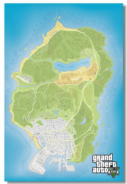 GTA San Andreas Poster GTA San Andreas Wallpapers Custom Game Map